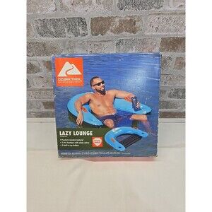 Ozark trail lazy lounge-water lounge seat With cup holders Puncture Ressistant